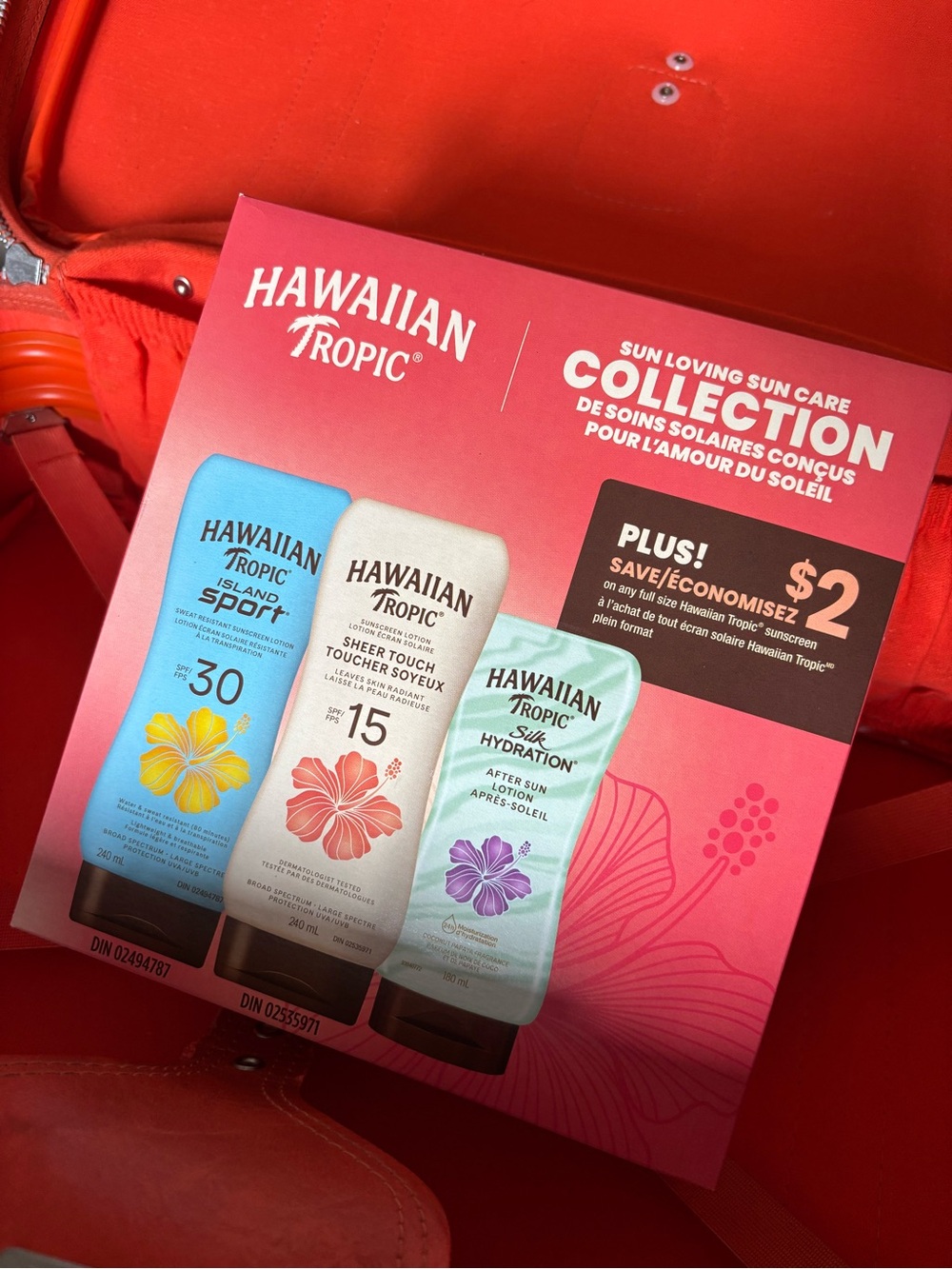 NIB Hawaiian Tropic Sun Care Collection